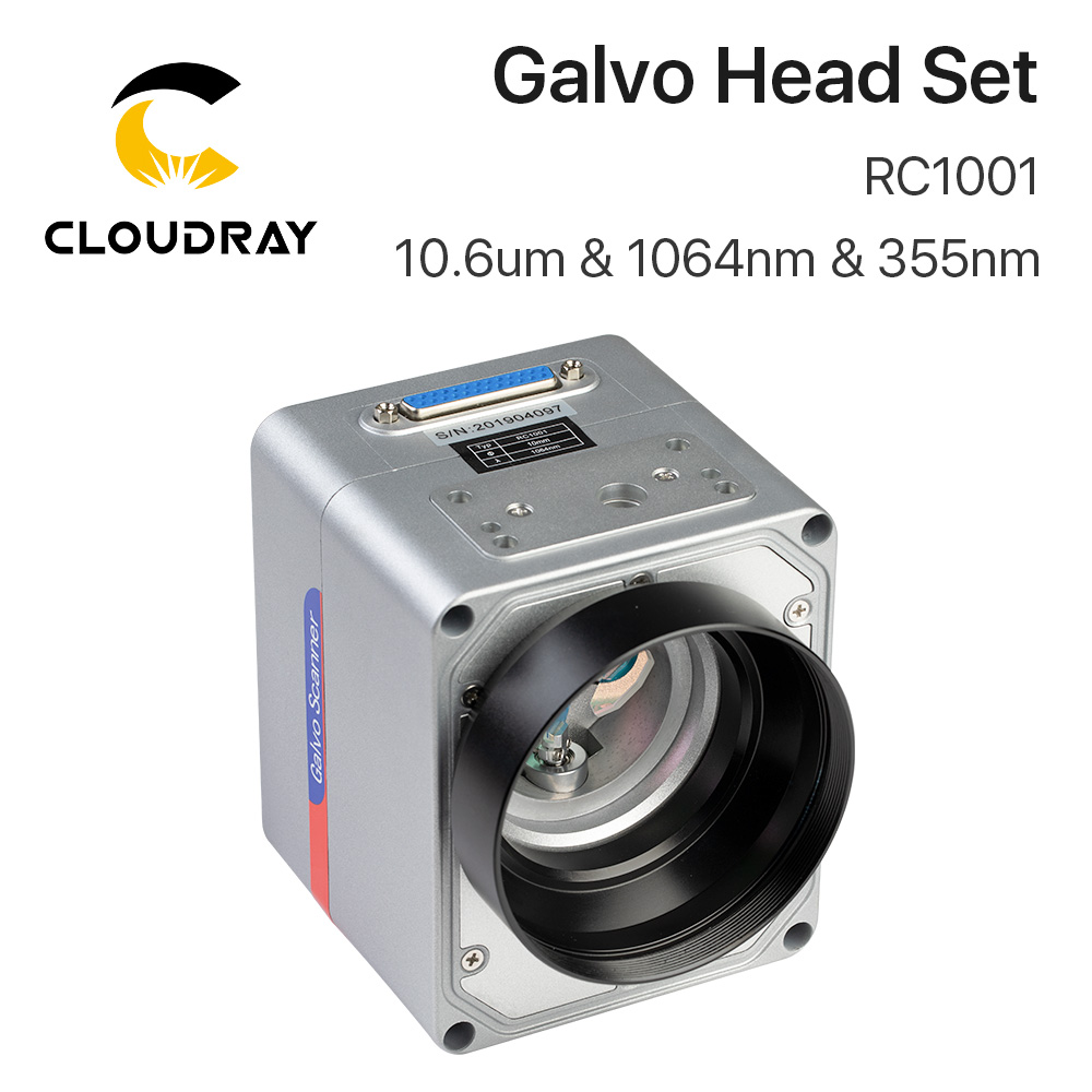 Galvo Scan Head - Cloudray RC1001 skaner laserowy Galvo zestaw