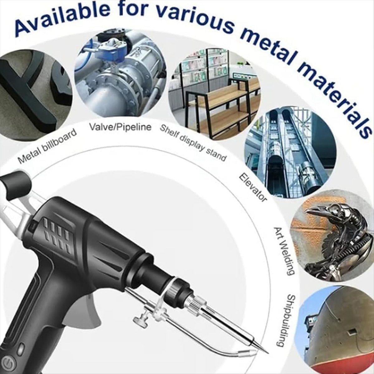 Industrial Heated Laser Welding Tool - A69T Wewnętrznie Podgrzewany Przemysłowy Laserowy Zespół