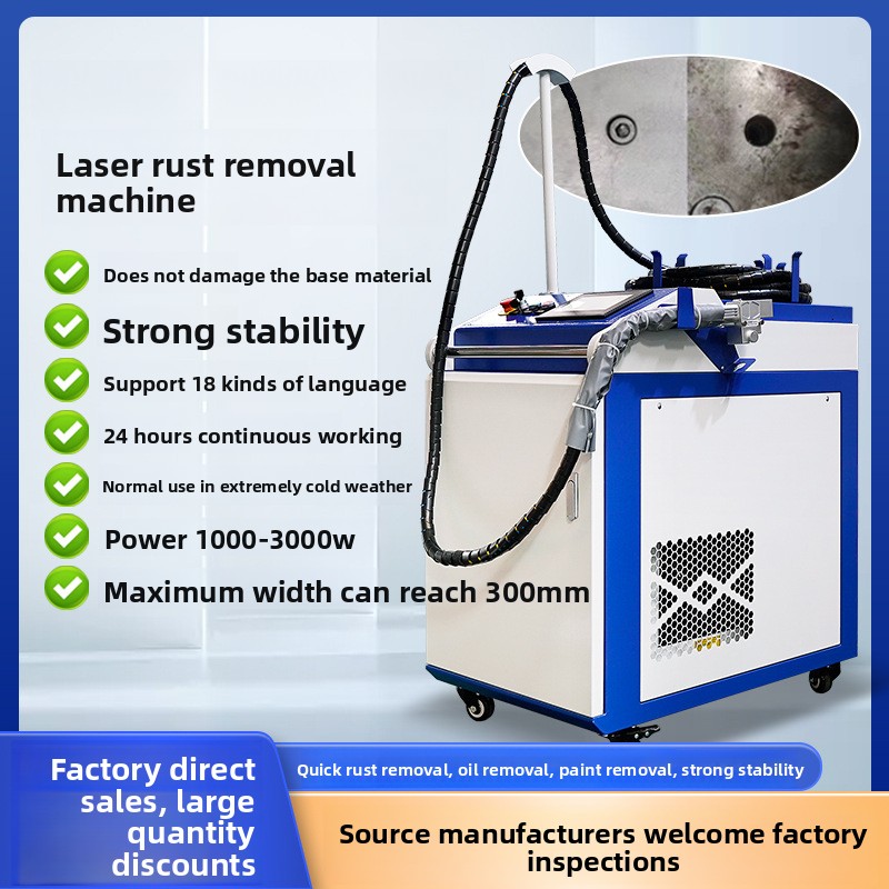 Przenośny, ręczny laser do usu – Industrial Laser Rust Remover recenzja i cena