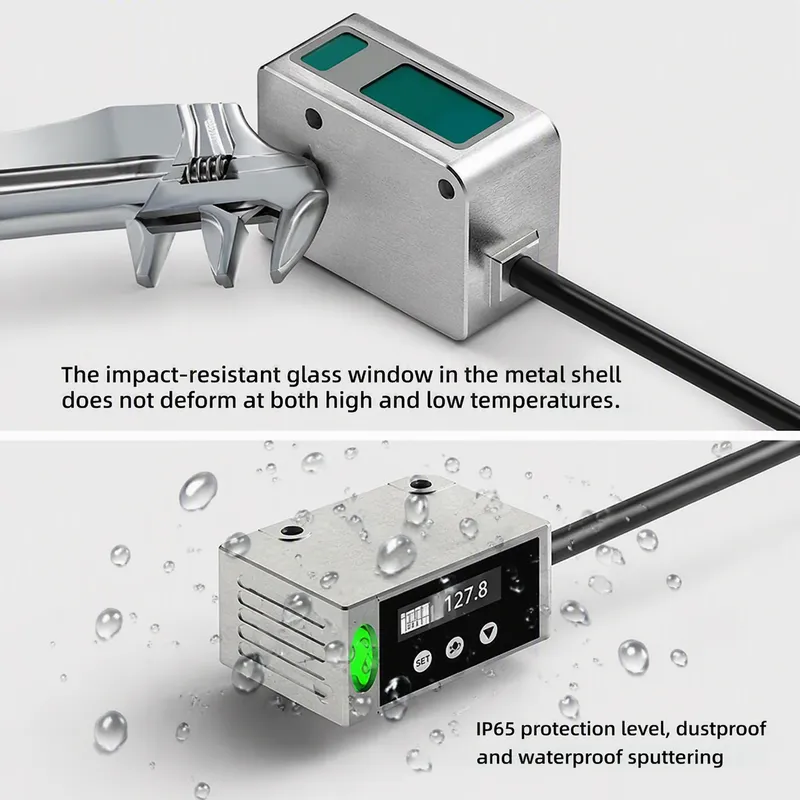 Czujnik przemieszczenia lasero – Industrial Laser Displacement Sensor recenzja i cena