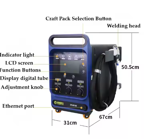 Spawarka laserowa ręczna przem – Industrial Laser Welder recenzja i cena
