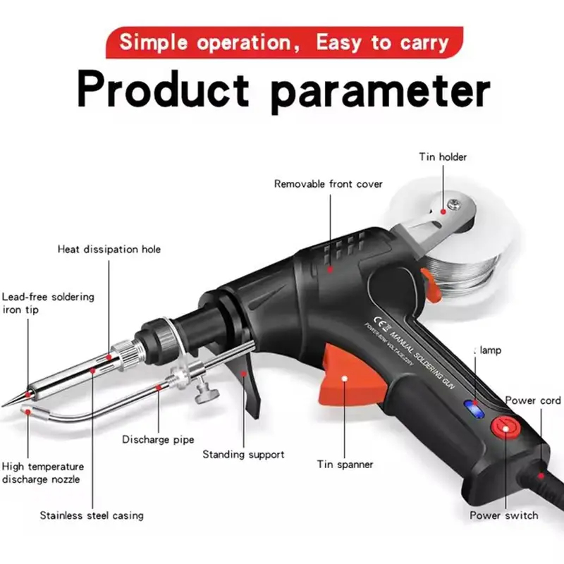 Wielofunkcyjna lutownica, zest – Industrial Heated Laser Welding Tool recenzja i cena